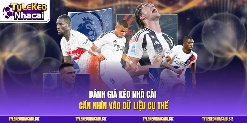 Đánh giá kèo nhà cái cần nhìn vào dữ liệu cụ thể
