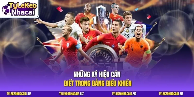 Những ký hiệu cần biết trong bảng điều khiển