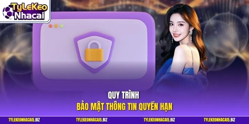 Quy trình bảo mật thông tin quyền hạn
