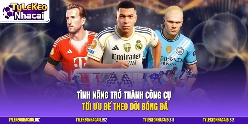 Tính năng trở thành công cụ tối ưu để theo dõi bóng đá